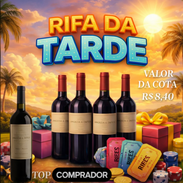 🔥 RIFA DA TARDE – 4 ANGÉLICA ZAPATA 🔥(CAIXA FECHADA)